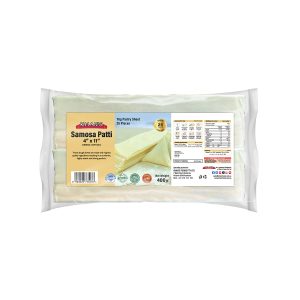 KHAN’S Samosa Patti 4"x11" (16gx25pcs) Pastry
