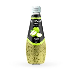 KHAN'S Basil Seed Apple Flavor 290ml x 6 x 4