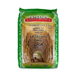 KHAN’S Hurdin Basmati Rice (Indian) 20Kg
