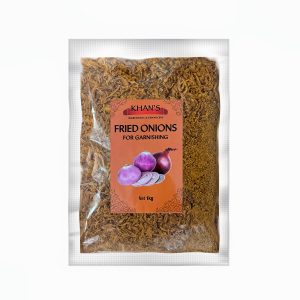 KHAN’s Fried onions Garnishing (Crispier) 1kg