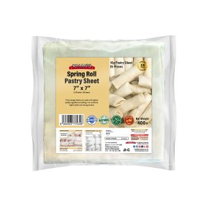 KHAN’S Spring Roll Pastry Sheet 7"x7" (16gx25pcs)