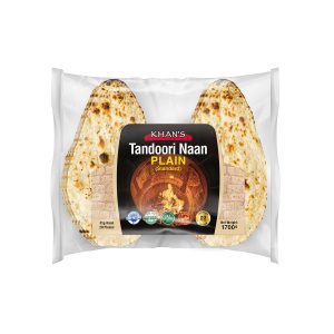 KHAN’S Tandoori Naan (Plain) 85gx20pcs (1700g